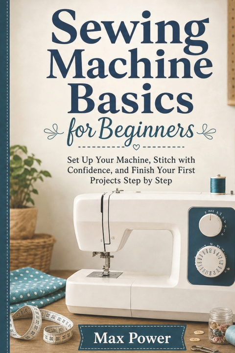 Kniha Sewing Machine Basics for Beginners Max Power