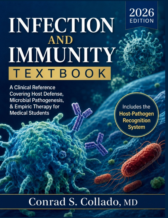 Könyv Infection and Immunity Textbook 2026 Conrad S. Collado MD