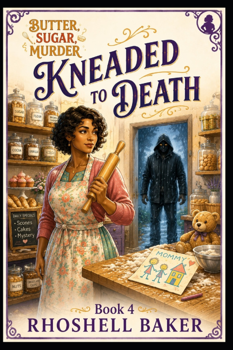 Carte KNEADED TO DEATH Rhoshell Baker
