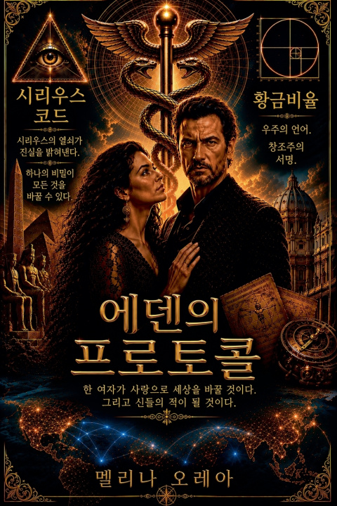 Kniha 에덴의 프로토콜 Melina Orea