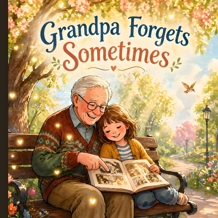 Buch Grandpa Forgets Sometimes Words Are Fun