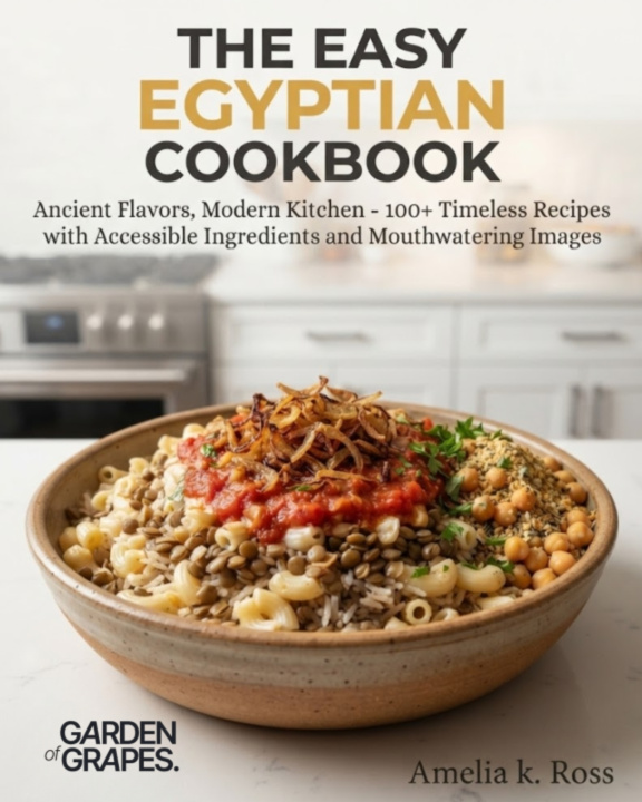 Livro The Easy Egyptian Cookbook Amelia Ross
