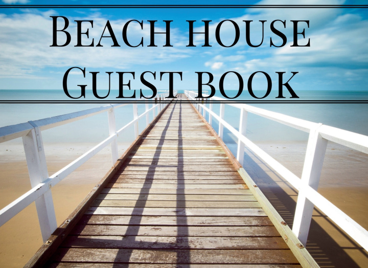Carte Beach House Guest Book Elite Journals