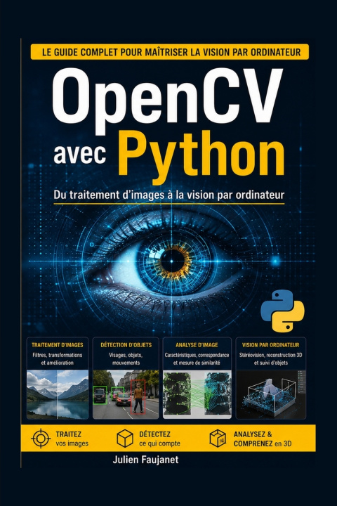 Kniha OpenCV avec Python Julien FAUJANET