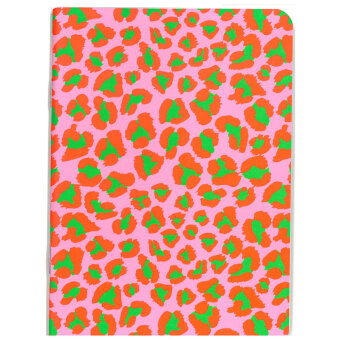 Buch Heft A6 Leo rosa 