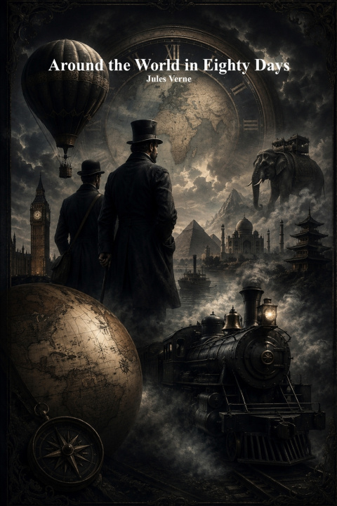 Libro Around the World in Eighty Days Jules Verne