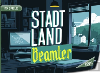 Carte Stadt, Land, Beamter - 115 Spielblöcke levelBoard Spiele