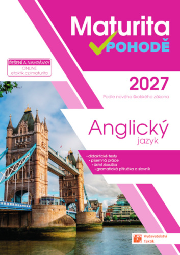 Carte Maturita v pohodě 2027 Anglický jazyk 