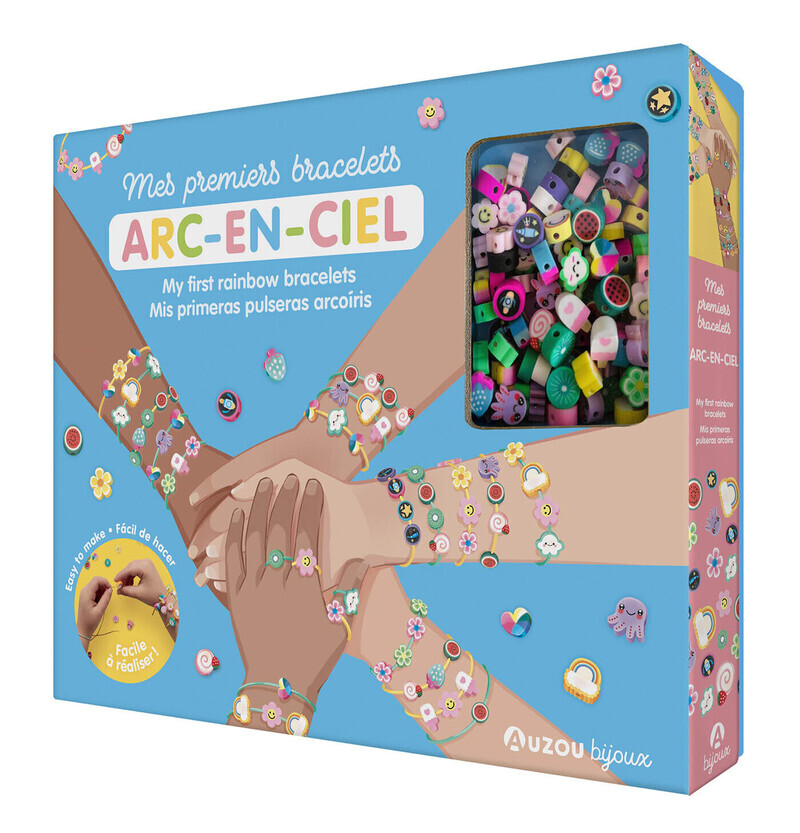 Buch Mes premiers bracelets arc-en-ciel 