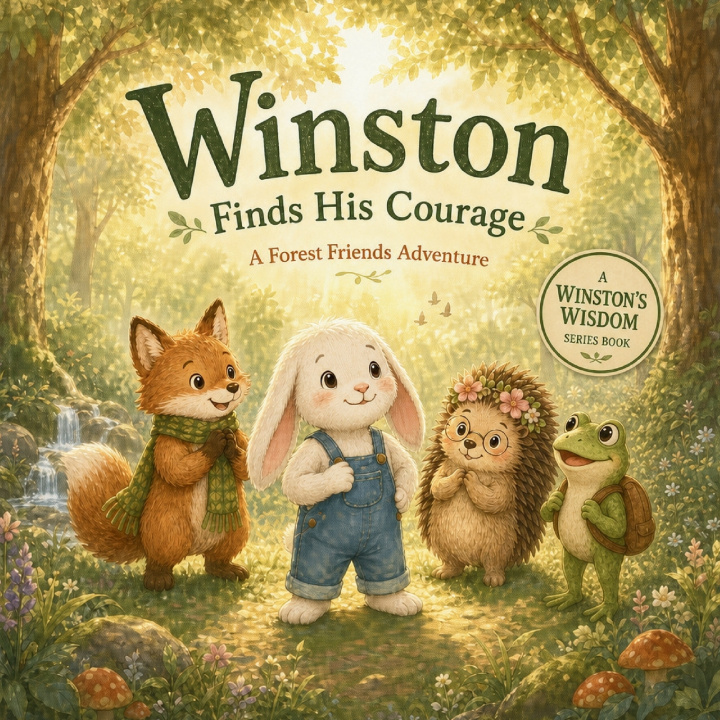 Libro Winston Finds His Courage Melissa Fowler Jackson