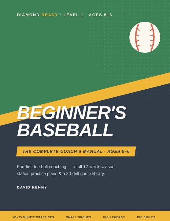 Βιβλίο Beginner's Baseball DAVID KENNY