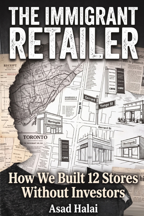 Libro THE IMMIGRANT RETAILER Asad Halai