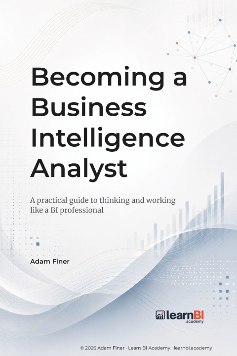 Libro Becoming a Business Intelligence Analyst Adam Finer