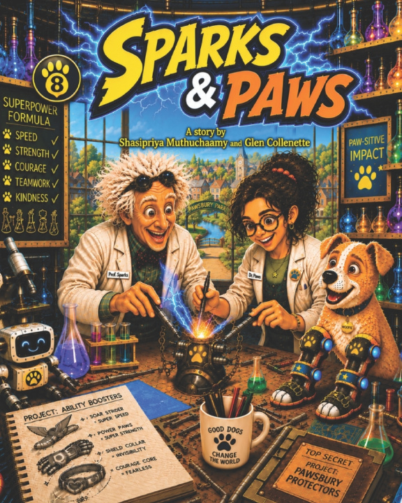 Carte Sparks & Paws Glen Collenette