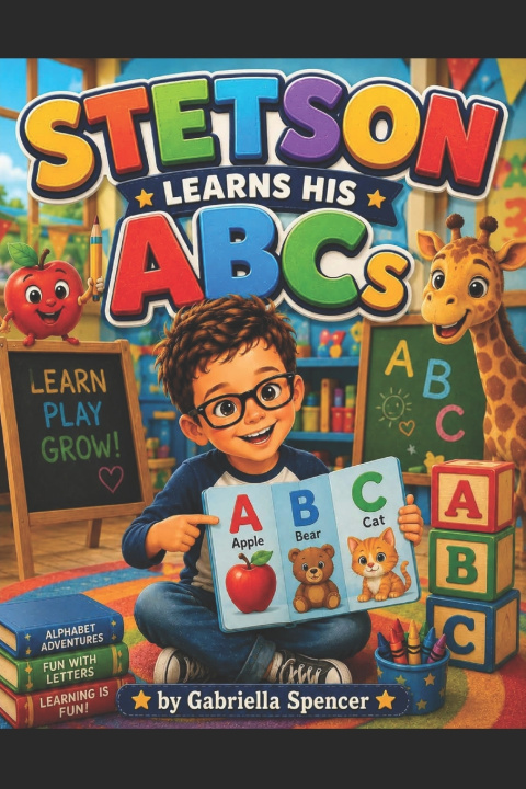 Libro Stetson Learns His ABC'S Gabriella Spencer