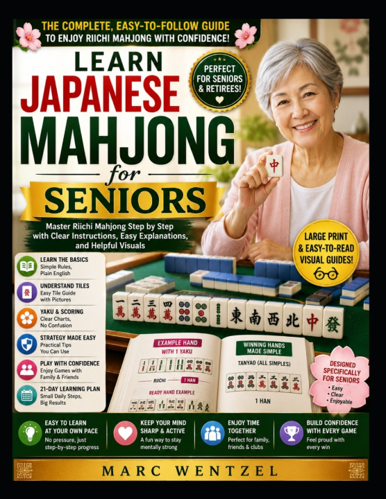 Buch LEARN JAPANESE MAHJONG FOR SENIORS Marc Wentzel
