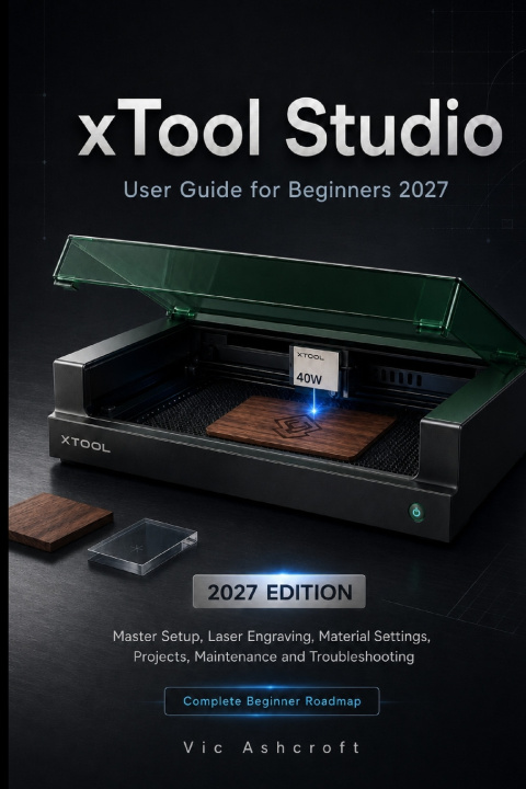 Book xTool Studio User Guide for Beginners 2027 Vic Ashcroft