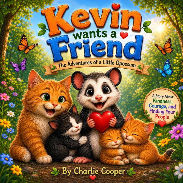 Libro Kevin Wants a Friend Charlie Cooper