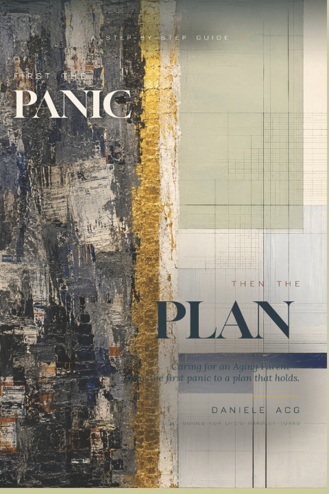 Book FIRST THE PANIC, THEN THE PLAN Daniele ACG