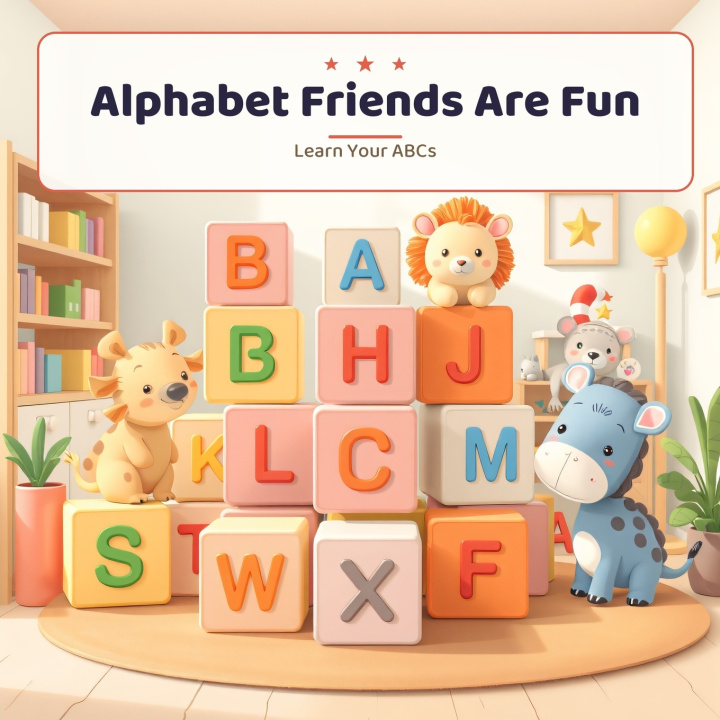 Libro Alphabet Friends Are Fun Ai Nonymous