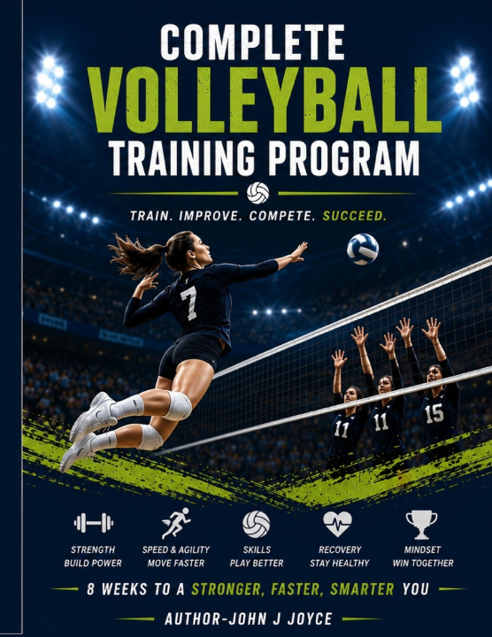Book Complete Volleyball Training Program John Joyce
