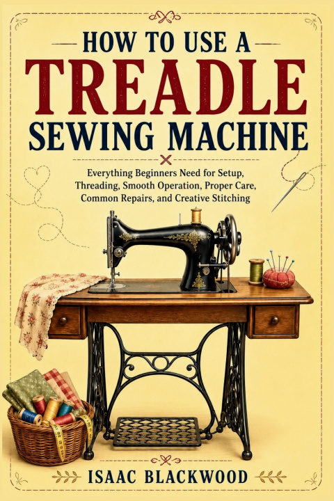 Buch HOW TO USE A TREADLE SEWING MACHINE Isaac Blackwood