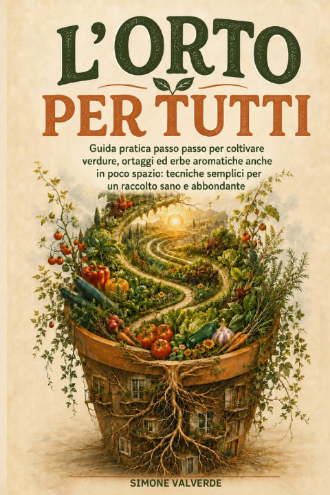 Libro L'Orto per Tutti Simone Valverde