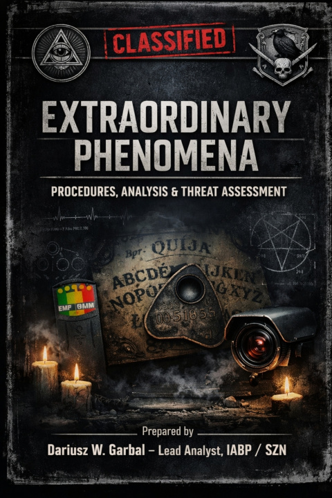 Carte PARANORMAL PHENOMENA Dariusz W Garbal