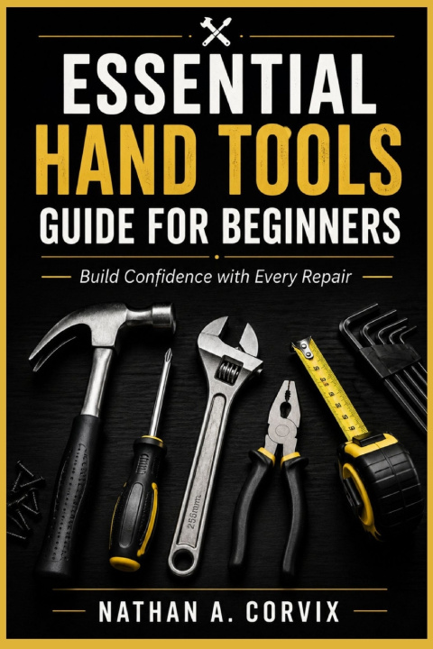 Knjiga Essential Hand Tools Guide for Beginners Nathan A. Corvix