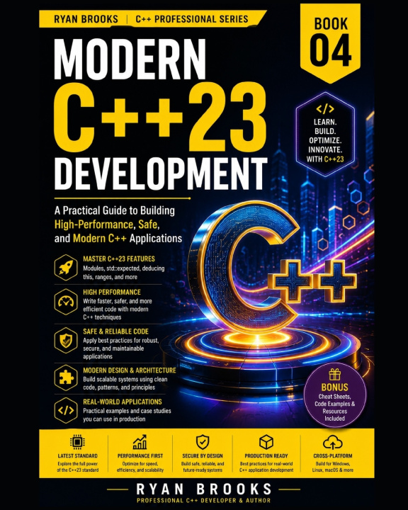 Βιβλίο Modern C++23 Development RYAN BROOKS