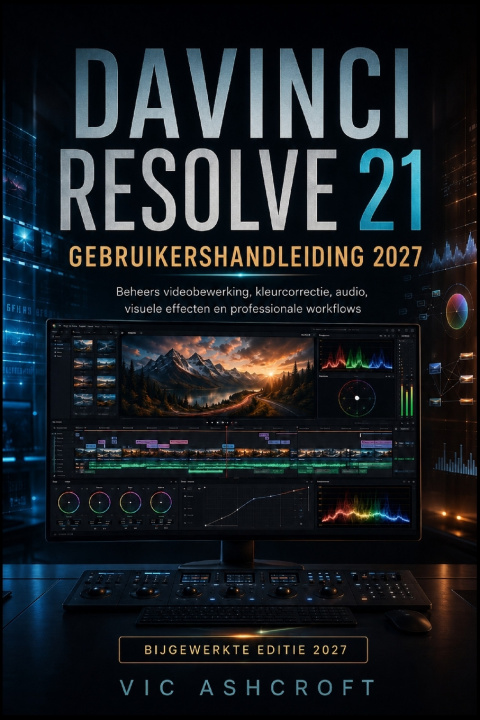 Libro DAVINCI RESOLVE 21 GEBRUIKERSHANDLEIDING 2027 VIC ASHCROFT