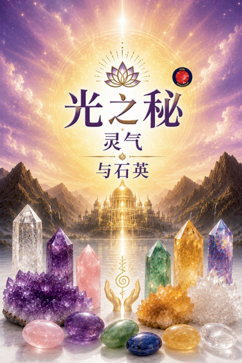 Carte 光之秘 灵气 与石英 Alina Rubi