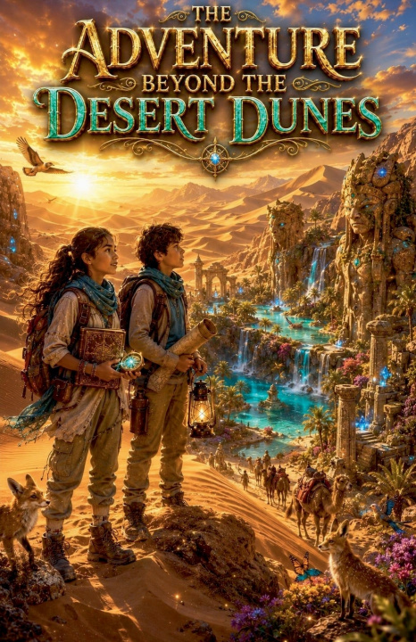 Carte The Adventure Beyond the Desert Dunes Chloe Hartwell