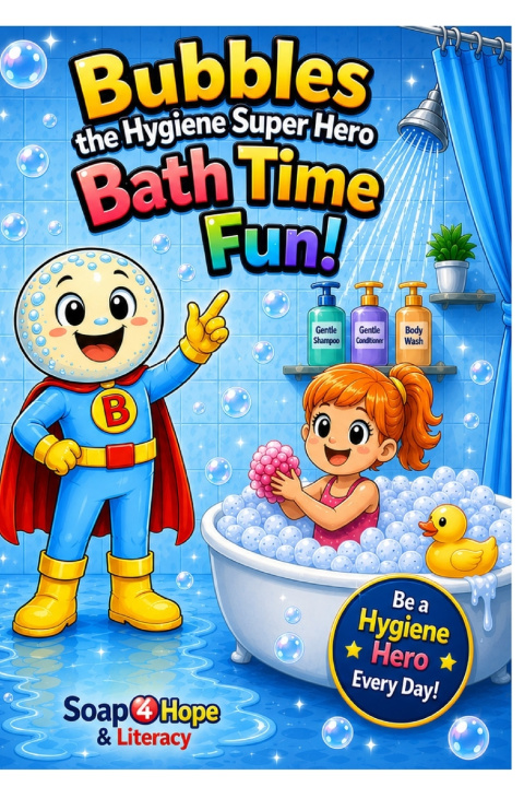 Buch Bubbles Super Hygiene Hero Bath Time Fun! Ronnette Curls