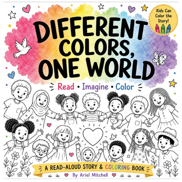Libro Different Colors One World Ariel Mitchell