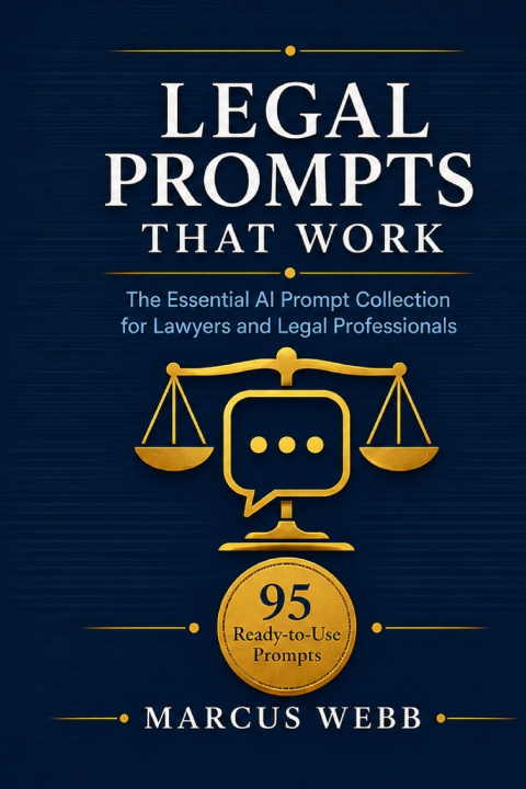 Libro Legal Prompts That Work Marcus Webb