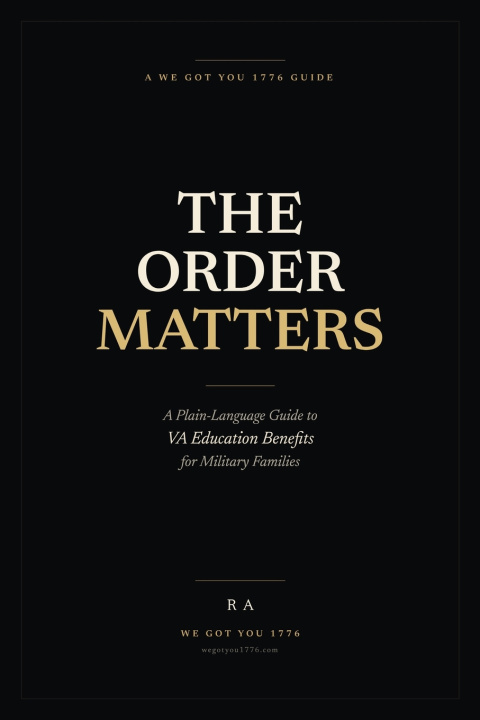 Libro The Order Matters RA