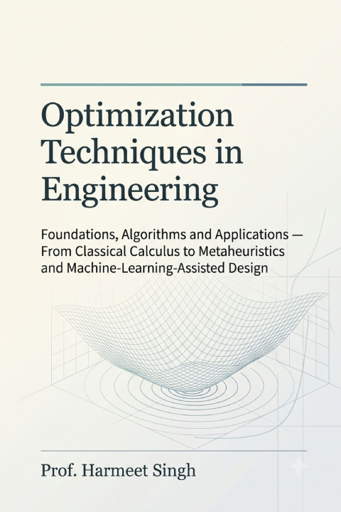 Βιβλίο OPTIMIZATION TECHNIQUES IN ENGINEERING Harmeet Singh