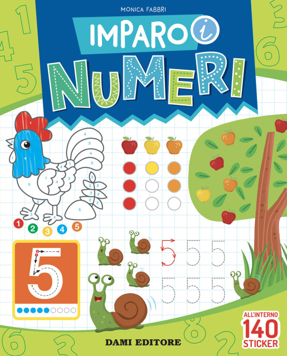 Kniha Imparo i numeri. Con adesivi Monica Fabbri