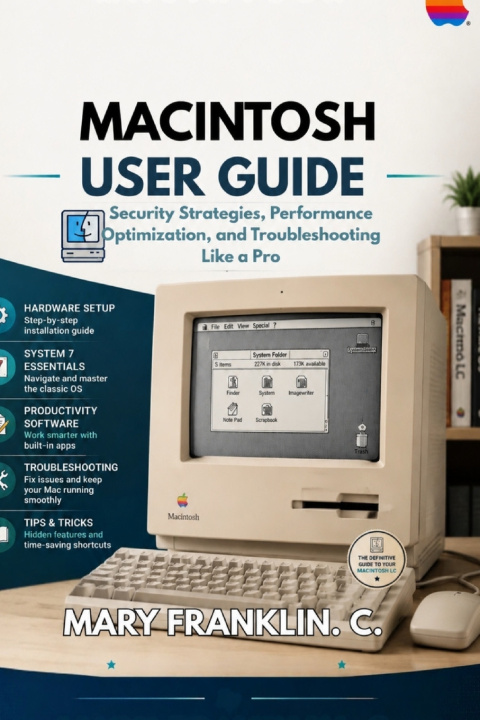 Livro Macintosh User Guide Mary Franklin. C.