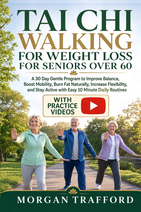 Könyv TAI CHI WALKING FOR WEIGHT LOSS FOR SENIORS OVER 60 Morgan Trafford