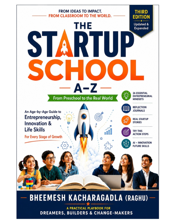 Carte THE STARTUP SCHOOL BHEEMESH KACHARAGADLA