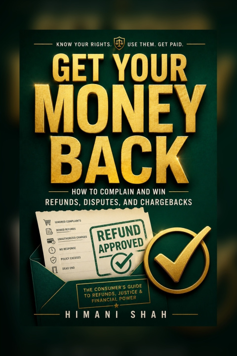Kniha Get Your Money Back Himani Shah