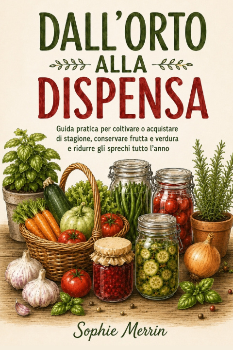 Książka Dall'orto alla dispensa Sophie Merrin