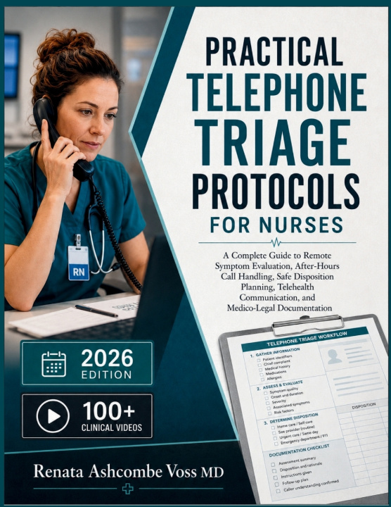 Książka PRACTICAL TELEPHONE TRIAGE PROTOCOLS FOR NURSES Renata Ashcombe Voss MD