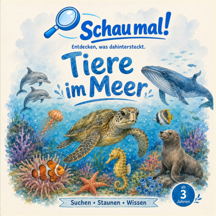 Buch Tiere im Meer Lina Morgen