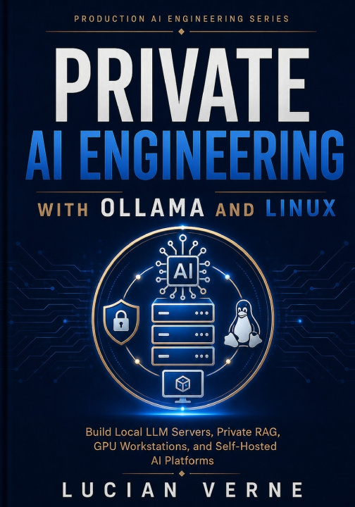 Книга Private AI Engineering with Ollama and Linux Lucian Verne