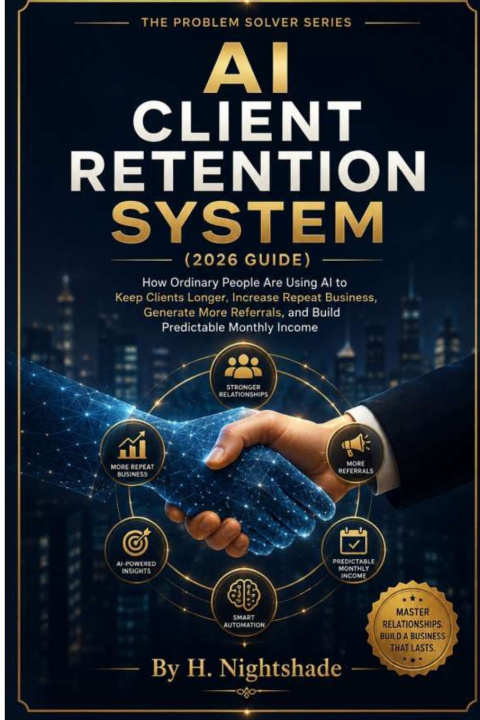 Książka AI CLIENT RETENTION SYSTEM (2026 Guide) H . Nightshade