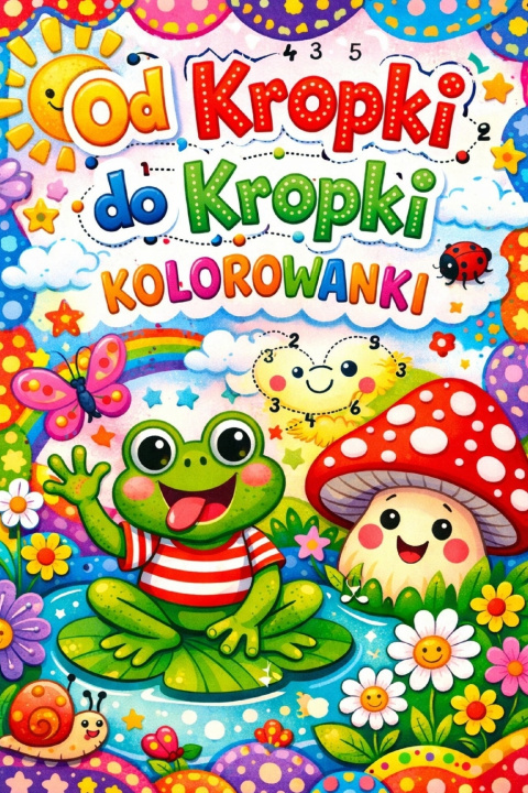 Книга Od kropki do kropki Kolorowanki GRAZYNA KOCZOROWSKA
