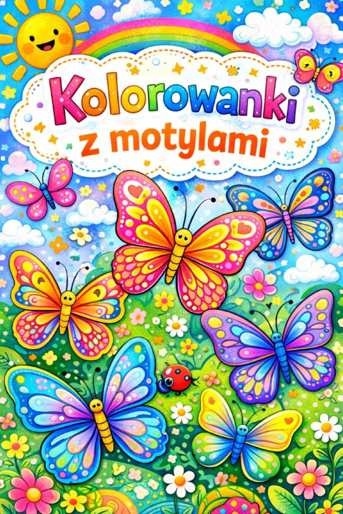 Boek Kolorowanki z motylkami GRAZYNA KOCZOROWSKA